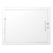 Business Personalisiert Notizblock (Vorderseite)