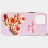 Business Phone Bakery Design Case-Mate iPhone Hülle (Rückseite (Horizontal))