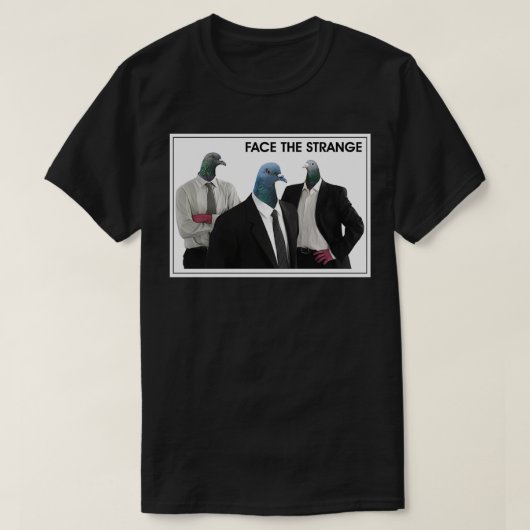 Business Pigeon Trio T-Shirt (Design vorne)
