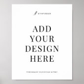 Business Poster-Druck für kundenspezifisches Desig Poster (Vorne)