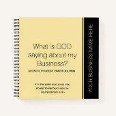 Business Prayer Journal Notizblock (Vorderseite)