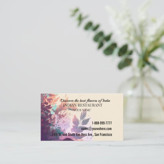 Business-Pro-Business-Card Visitenkarte (Stehend Vorderseite)