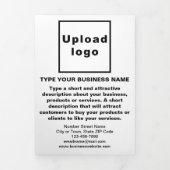 Business Products White Triple Card Dreifach Gefaltete Karte (Cover)