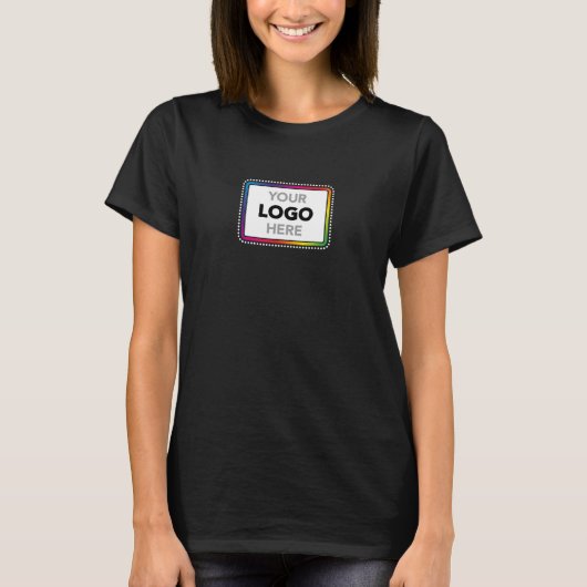Business Promo T-Shirt with Front and Back Logo (Vorderseite)