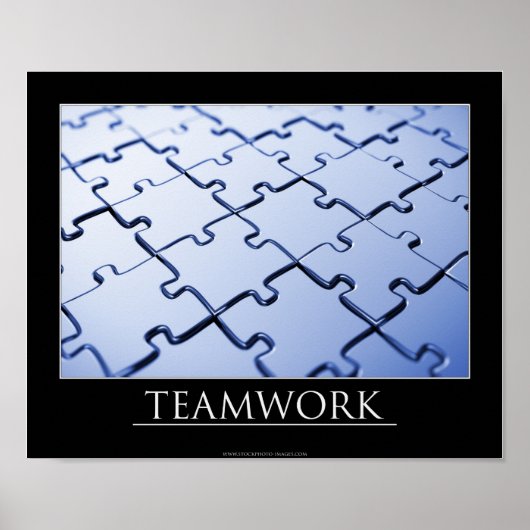 Business Puzzle - Poster (Vorne)