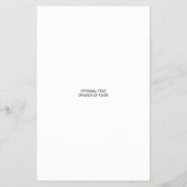 Business QR Code Light Foto Custom Marketing Flyer (Hinten)