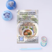 Business QR Code Light Foto Custom Marketing Flyer (Einzeln)