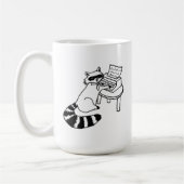 Business Racoon-Tasse Kaffeetasse (Links)