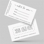 Business Raffle Ticket