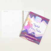 Business Rainbow Waves Planer mit Logo (Anzeige)