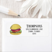 Business Restaurant Einfache Rücksendeadresse (Insitu)