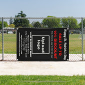 Business Saint Patrick Verkauf auf Black Banner (Insitu)