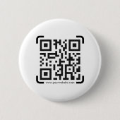 Business Scan Me QR-Code-Website Button (Vorderseite)