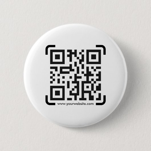 Business Scan Me QR-Code-Website Button (Vorderseite)