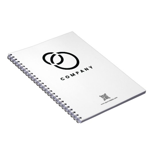 Business Scan Me QR-Code-Website Notizblock (Rechte Seite)