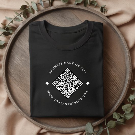 Business Scan Me QR Code Website T-Shirt