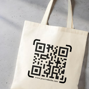 Business Scan Me QR-Code-Website Tragetasche