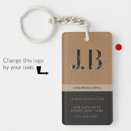 Business Schlüsselanhänger minimalistisch, einfach