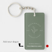 Business Schlüsselanhänger minimalistisch sauber