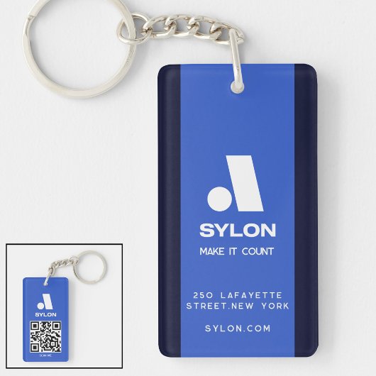 Business Schlüsselanhänger minimalistisch schlicht