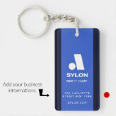 Business Schlüsselanhänger minimalistisch schlicht