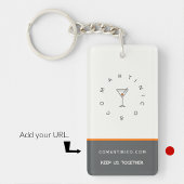 Business Schlüsselanhänger minimalistisch schlicht