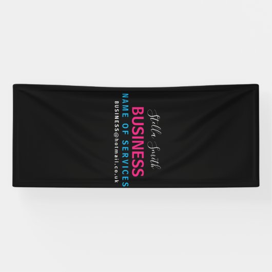 Business Services Designer beruflich & Business Banner (Horizontal)