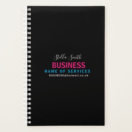 Business Services Designer beruflich & Business Planer (Vorderseite)