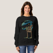 Business Shark Loan Sarcastic Ocean Creature Schoo Sweatshirt (Vorne ganz)