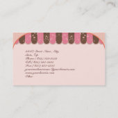 Business Shop-Karte Visitenkarte (Rückseite)