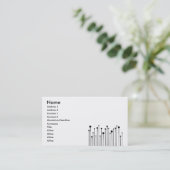 business_simple_dotka visitenkarte (Stehend Vorderseite)