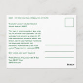 Business Simple Dove CUSTOM PHOTO ChristmasHoliday Postkarte (Rückseite)
