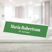 Business Simple Minimalistisch Green