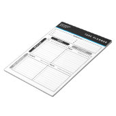 Business Task Planner Priority Matrix Notepad Notizblock (angewinkelt)