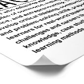 Business teacher poster (Ecke)