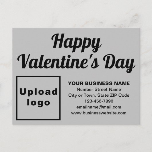 Business Valentine Gran Holiday Postkarte (Vorderseite)