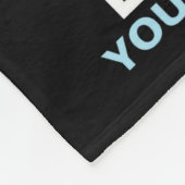 Business Valentine Greeting On Navy Blue  Fleecedecke (Ecke)