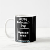 Business Valentine Greeting On Navy Blue Kaffeetasse (Links)