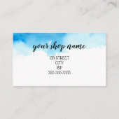 Business verweisen Sie auf Marketing-Rabatt-Verkäu Empfehlungskarte (Rückseite)