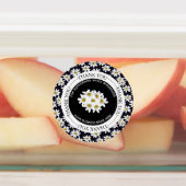 Business Vielen Dank Daisy Floral Etiketten (Befestigt)