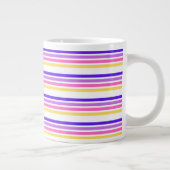 Business Violet Stripe Tee Tasse (Rechts)