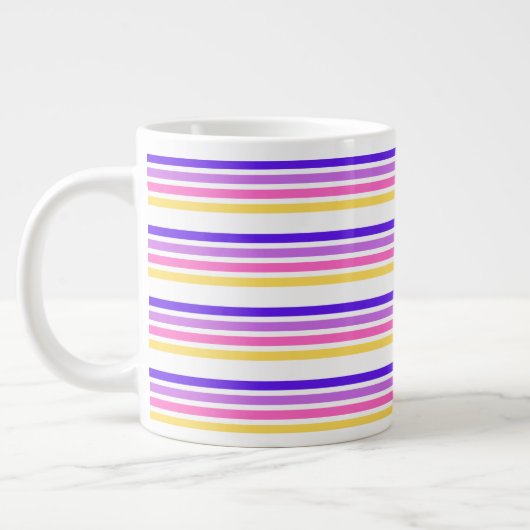 Business Violet Stripe Tee Tasse (Links)