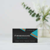 Business Visitenkarte (Stehend Vorderseite)