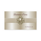 Business Visitenkarte Elegantes Perlenbild