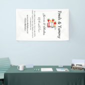 Business-Website "Juice & Shakes" Banner (Messeveranstaltung)