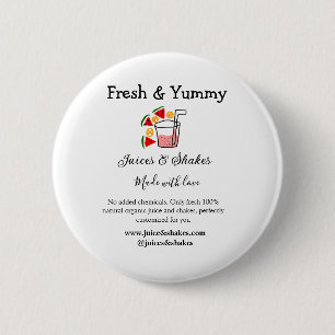 Business-Website "Juice & Shakes" Button
