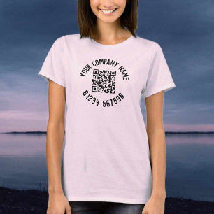 Business-Werbeaktion mit QR-Code-T - Shirt