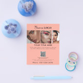 Business-Werbeaktion Schönheitshaar Nail Salon Pea Flyer (Einzeln)