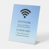  Business Wifi Morden Network Sockelschild (Vorderseite)