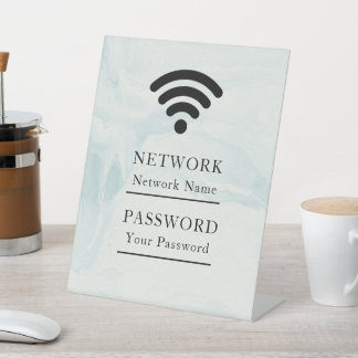  Business Wifi Morden Network Sockelschild